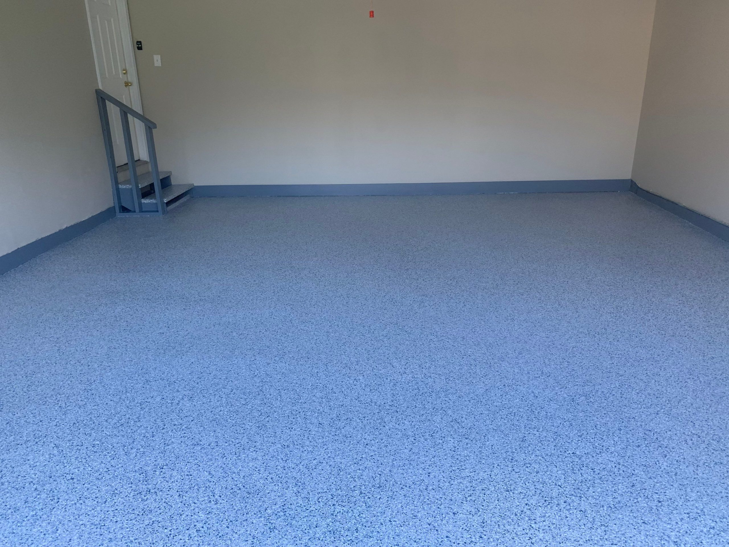 Completed Epoxy Garage Floor Coating
