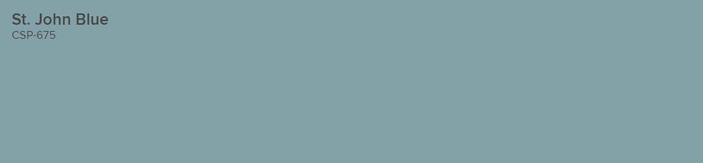 st john blue paint color