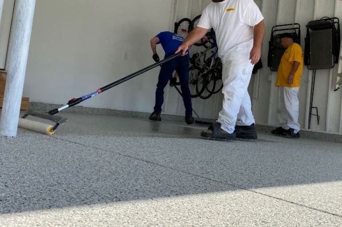 Top Clear Coat applied