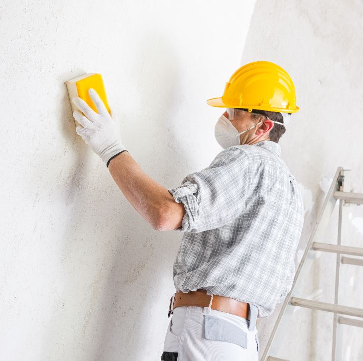 sanding wall