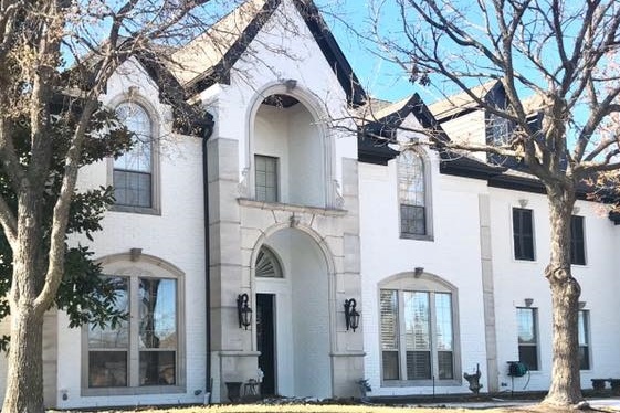 refinished brick exterior