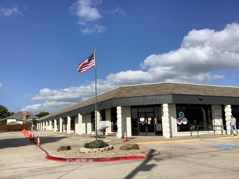 Updated exterior painting donation project