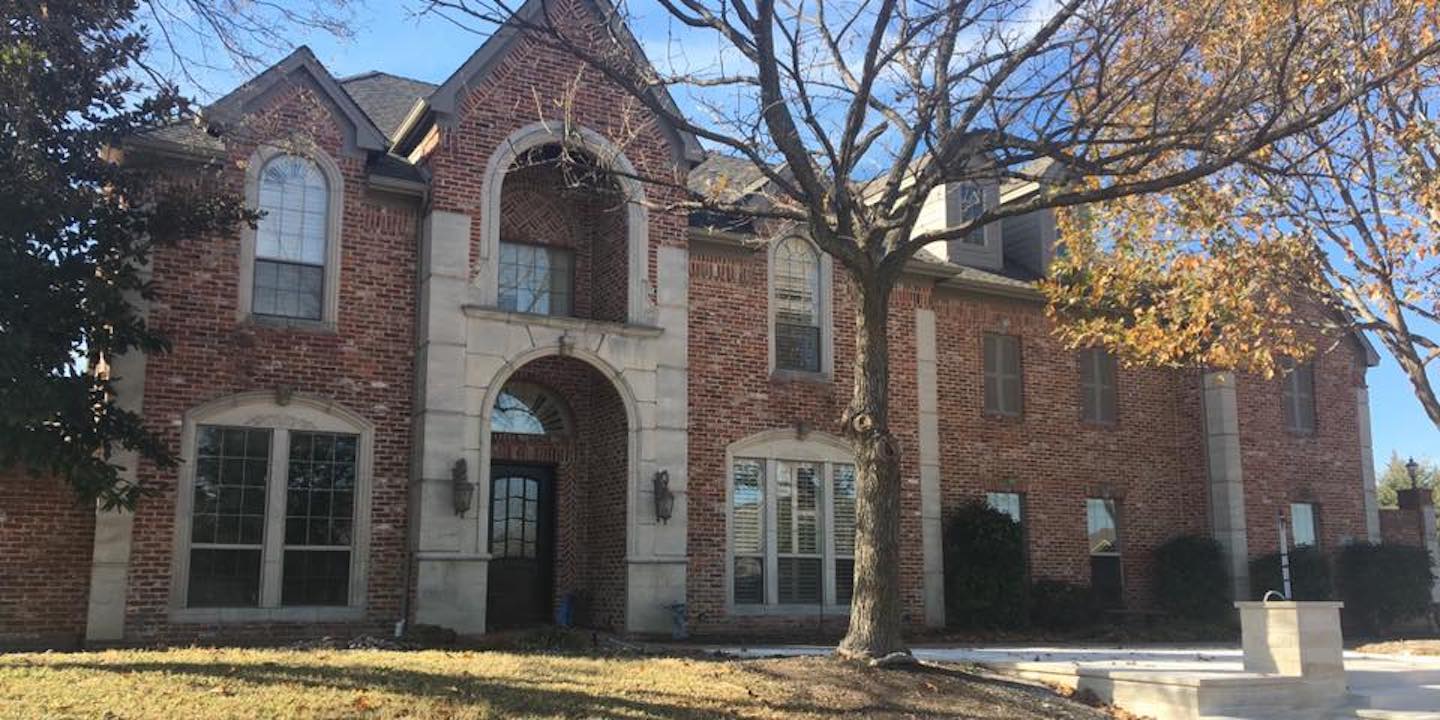 Allen Exterior Painting - Before