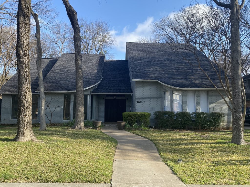 exterior before painting