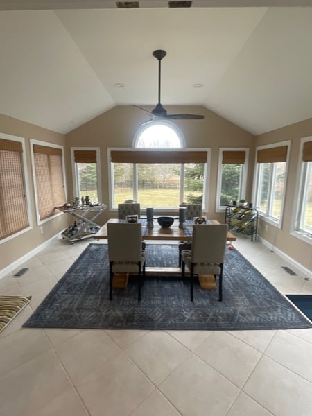 Before the Interior Paint Change