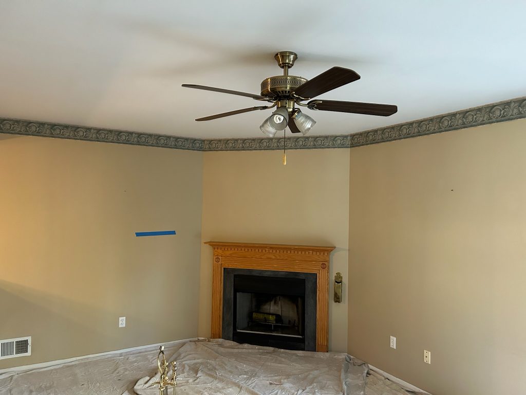 Living Room Refresh Before