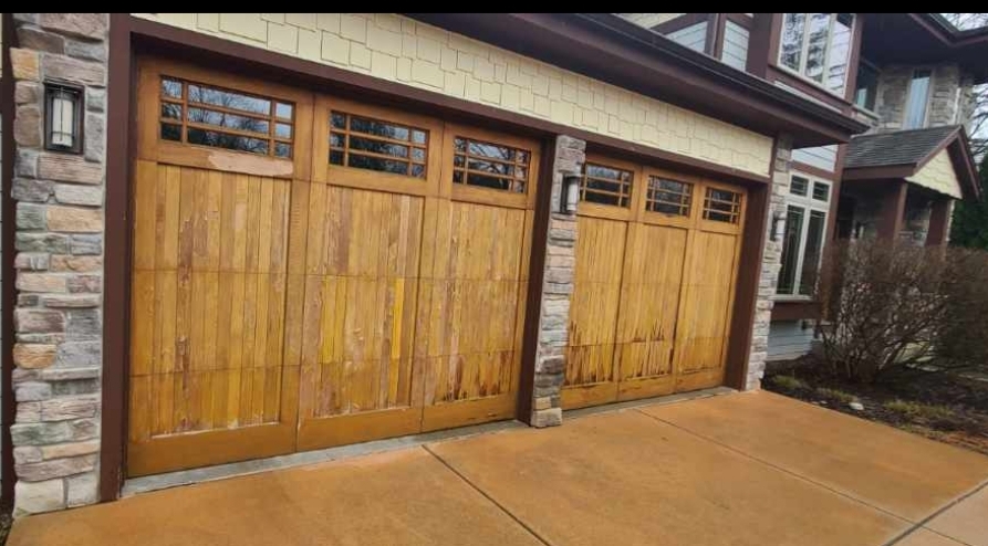 Garage Painting Service Before