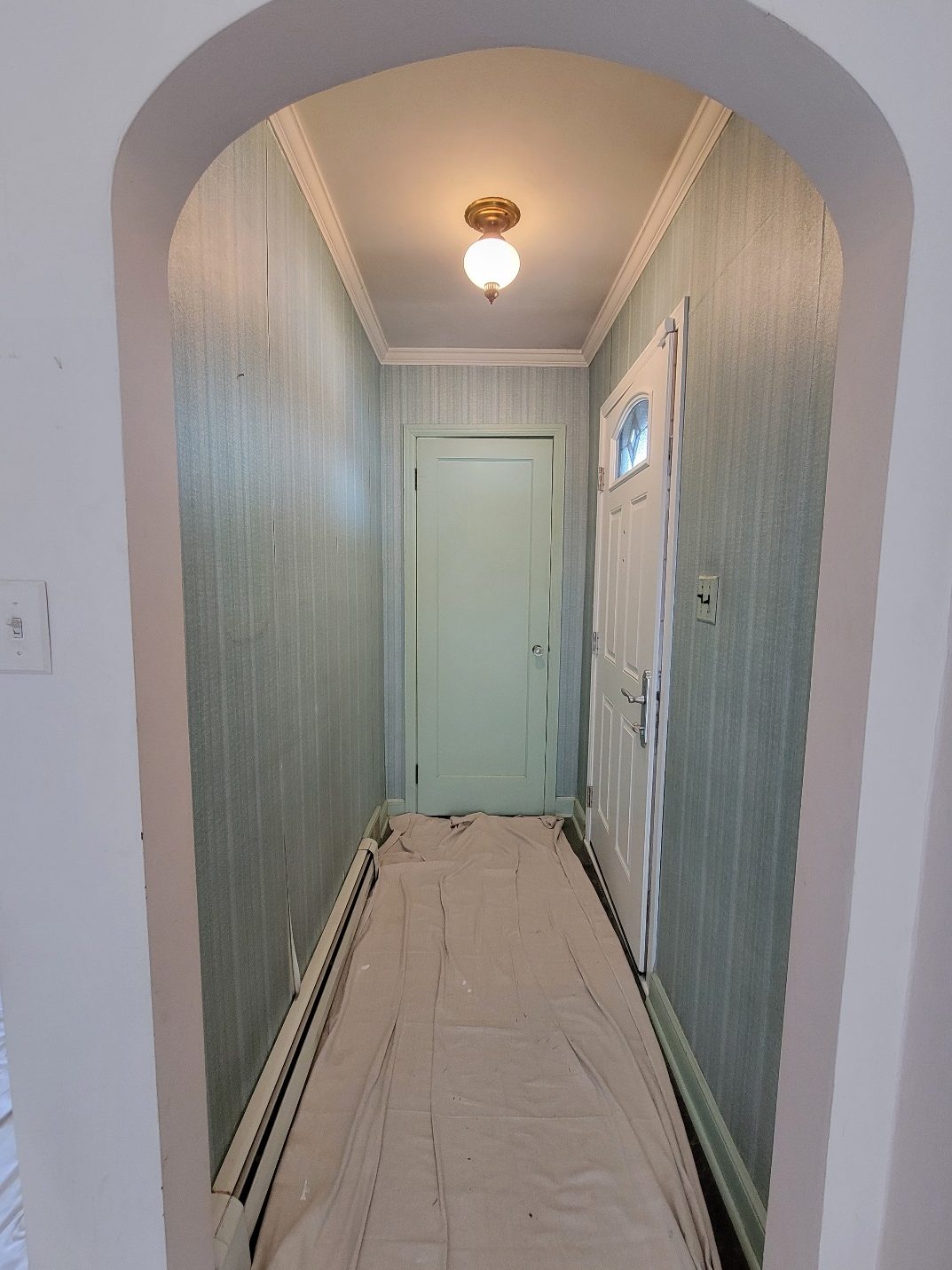 Wallpaper Removal Case Study Before