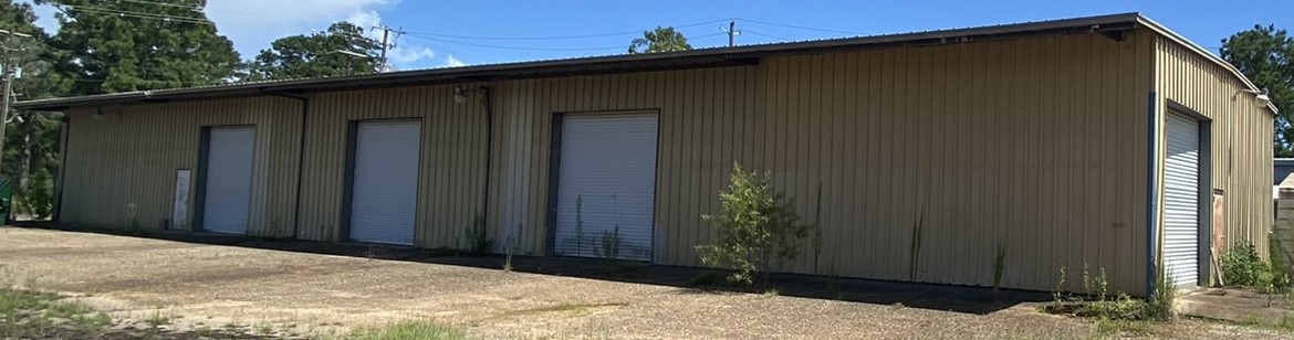 Galvanized Metal Building Repainted Before