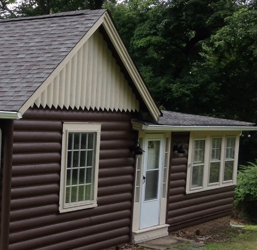 Quaint Log Cabin Restoration After