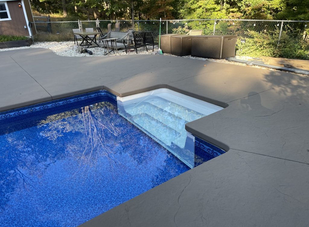 Pool Deck Repainting in Chatham, NJ After