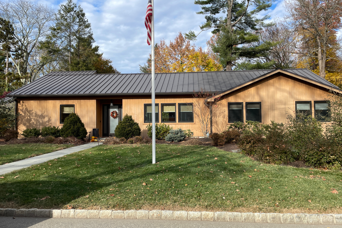 Before exterior painting for warehouse painting Cranberry, NJ