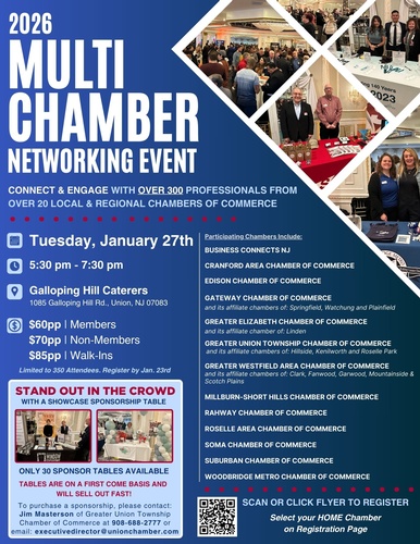 2026 Multi Chamber Networking Event Flyer