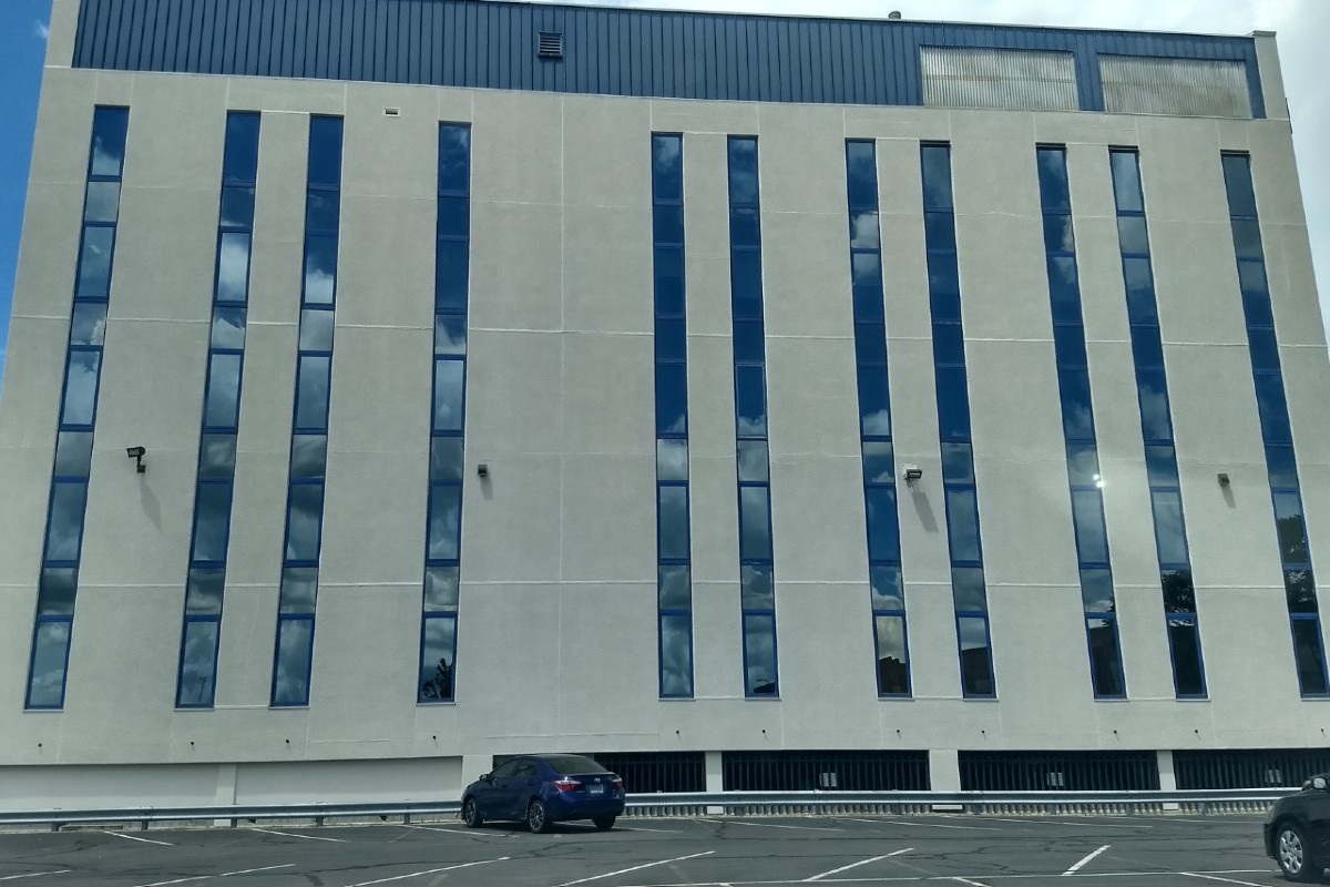 Vistech building after cleaning