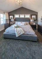 gray bedroom