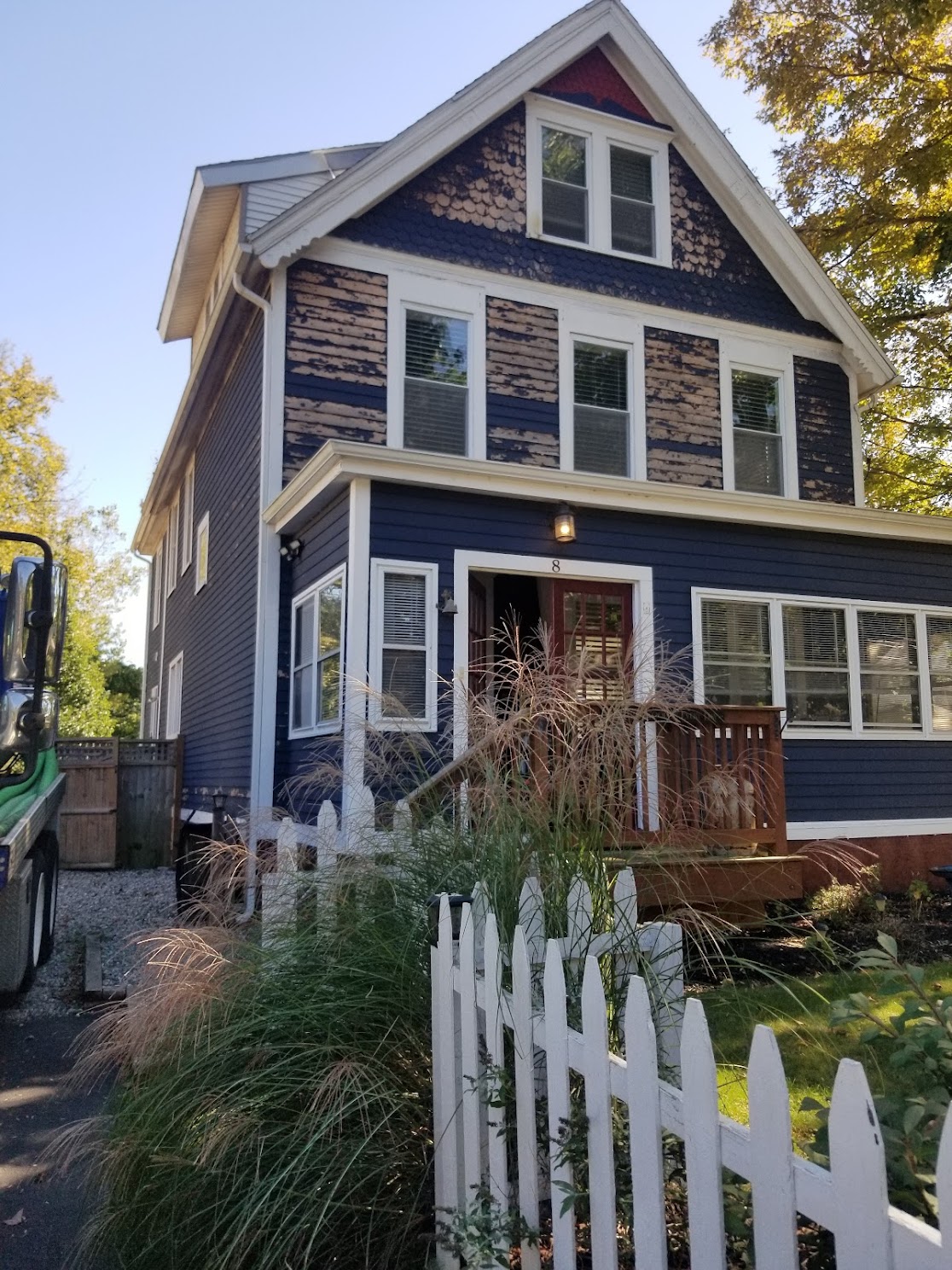 exterior before painting