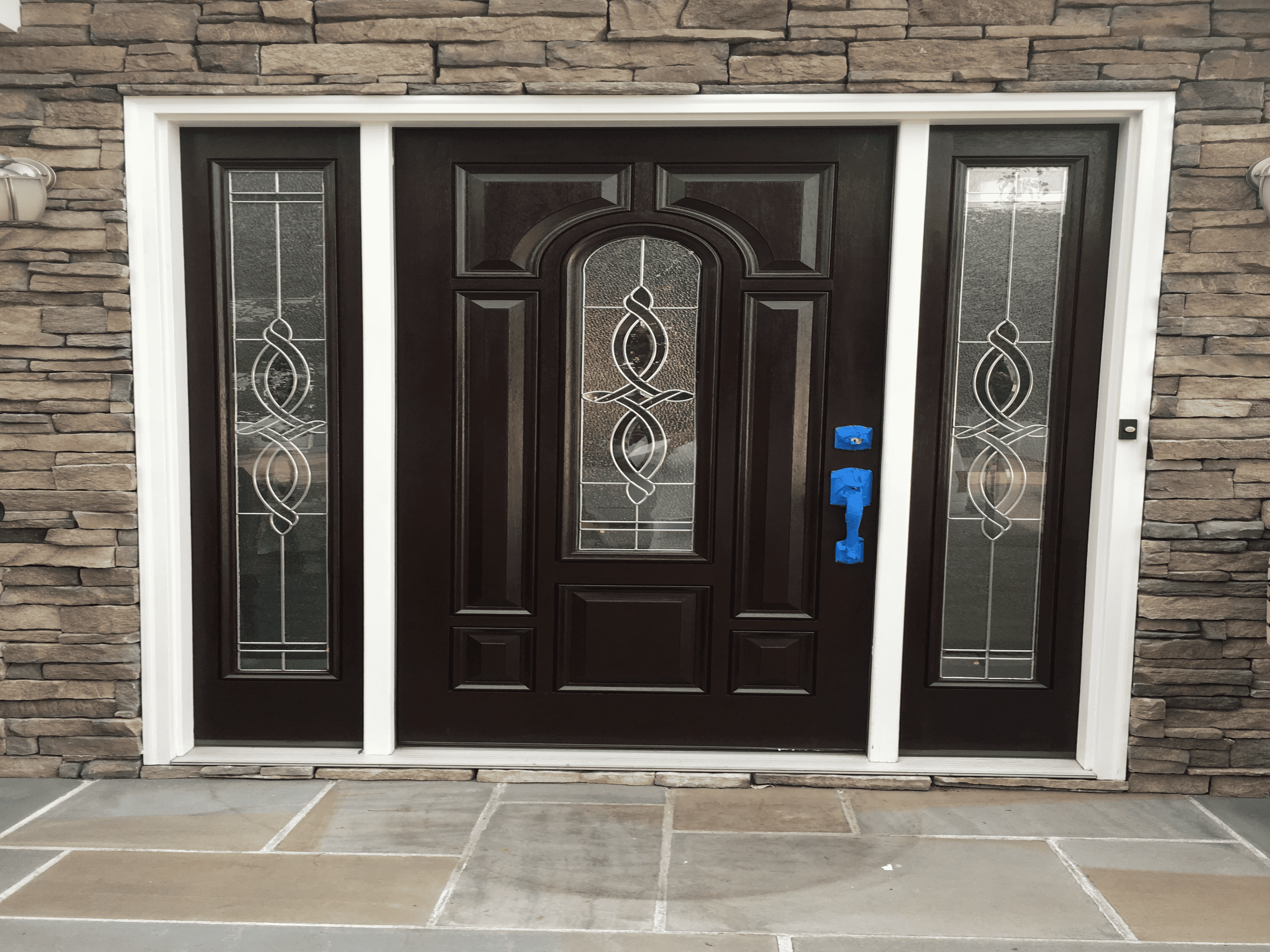 New Hyde Park, NY – Door Staining After