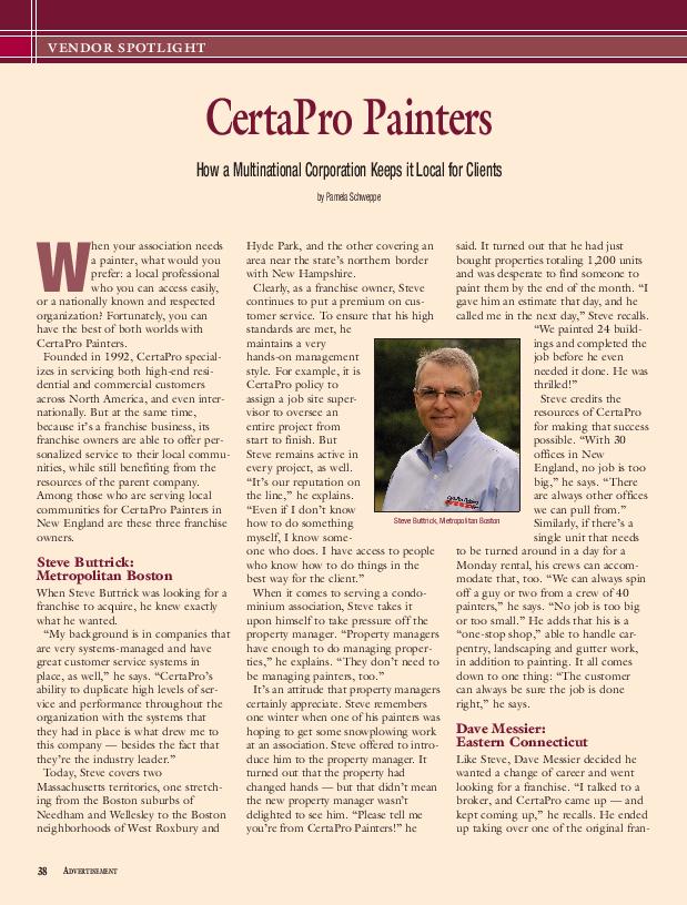 CAI Member Spotlight - Steve Buttrick