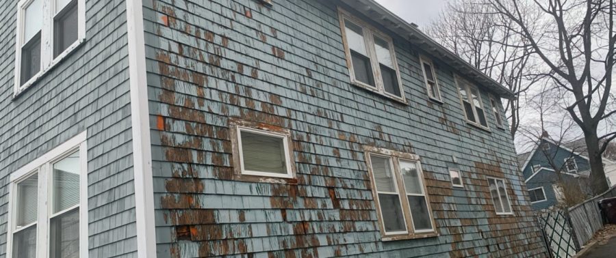 Residential Exterior Painting Project Before