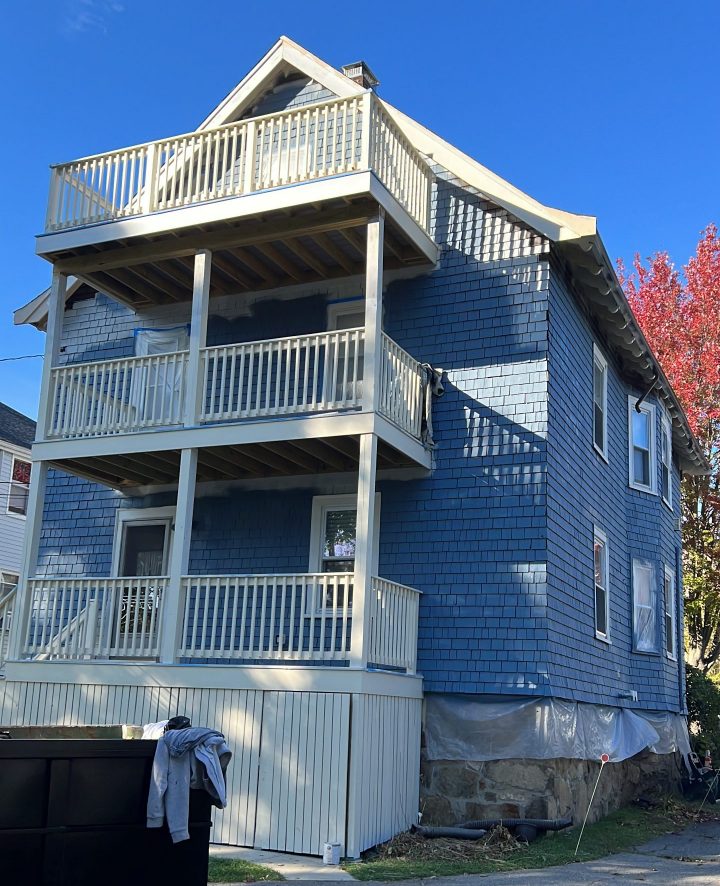 West Roxbury Exterior Before & After After