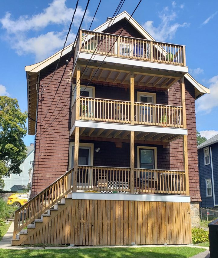 West Roxbury Exterior Before & After Before