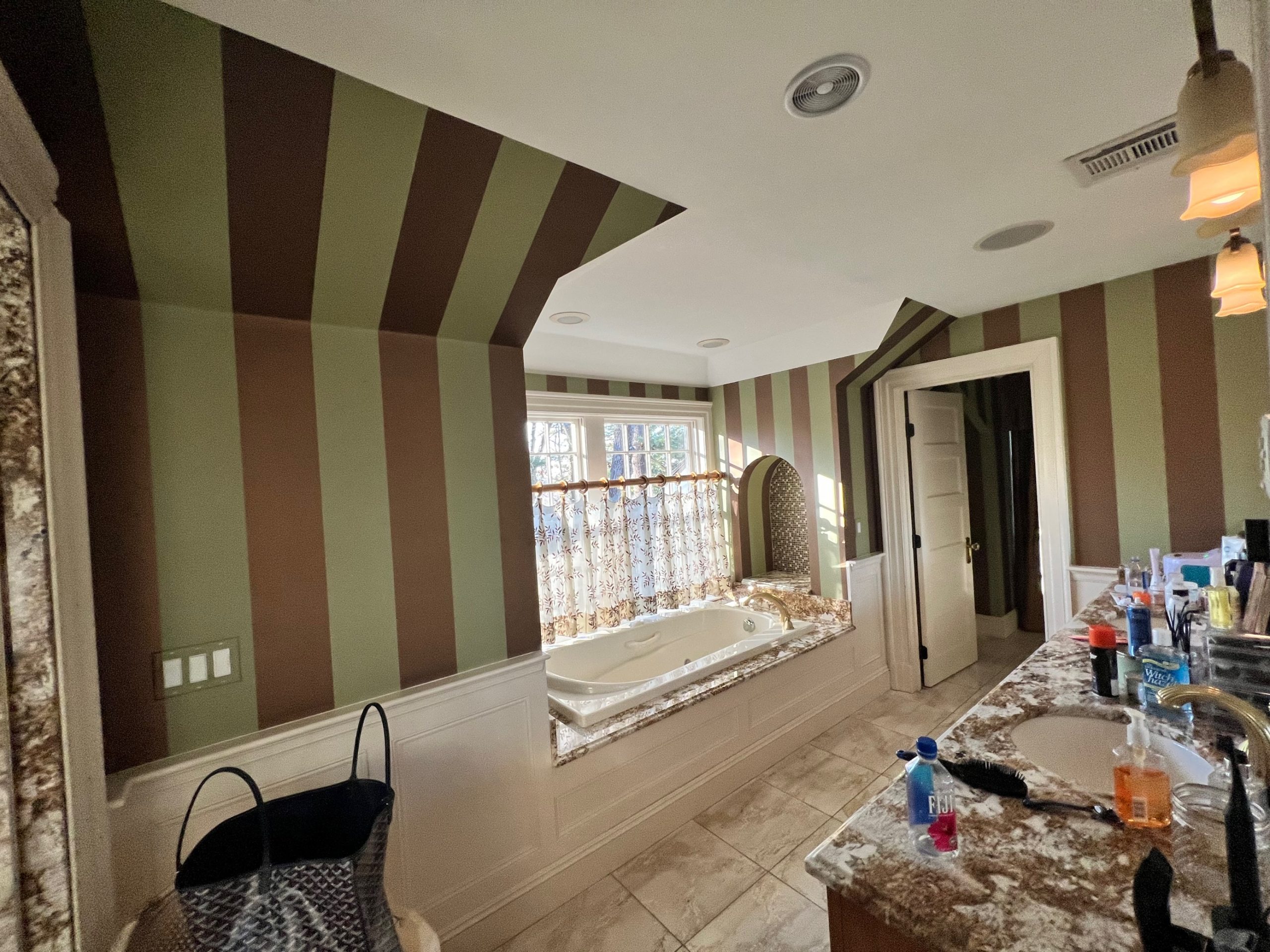 before wallpaper removal