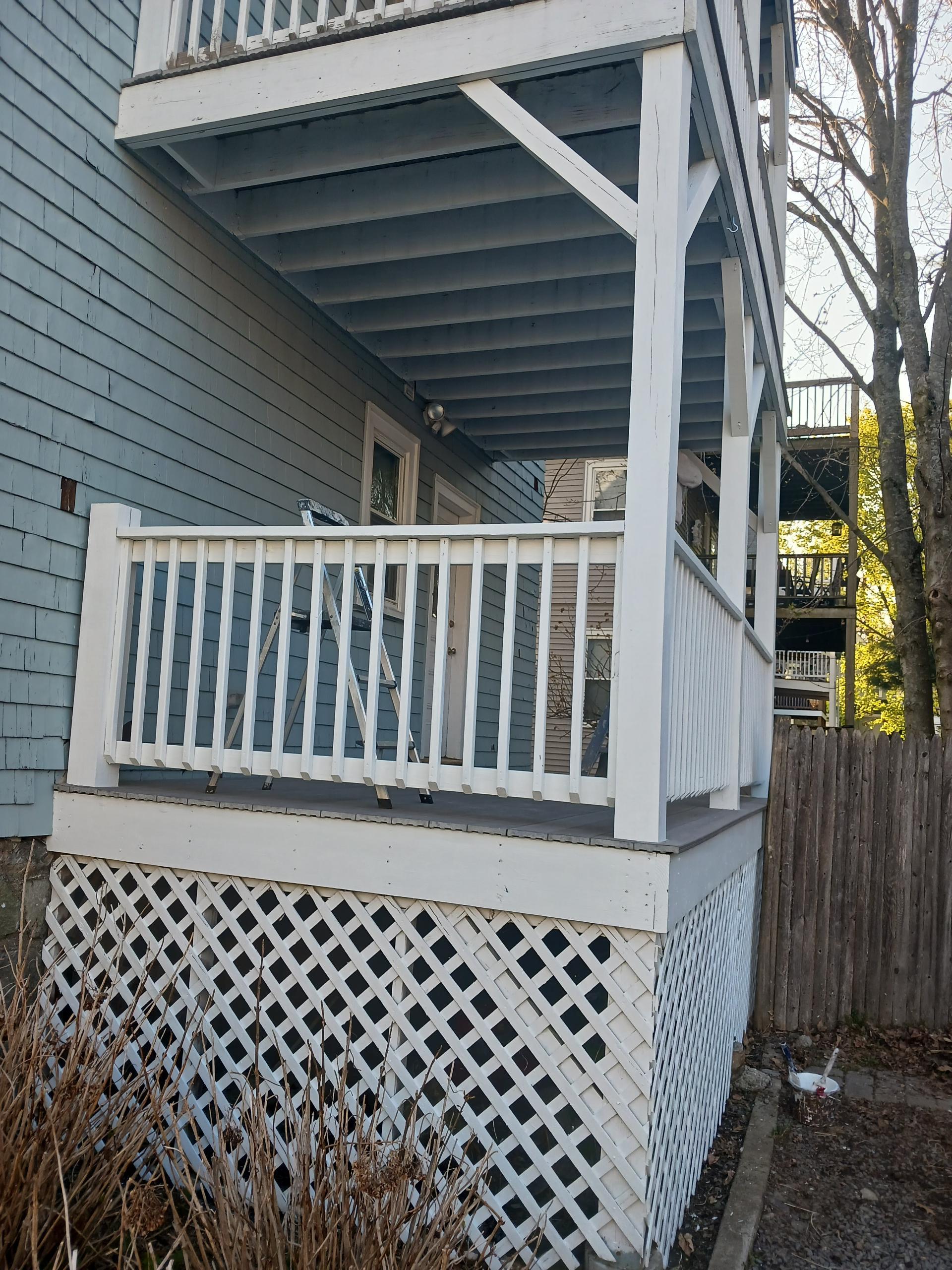 Porch Painting After