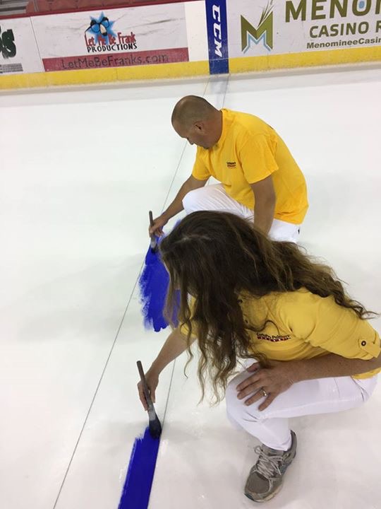 Paint the Ice with the Green Bay Gamblers Hockey - CertaPro Painters of NE Wisconsin