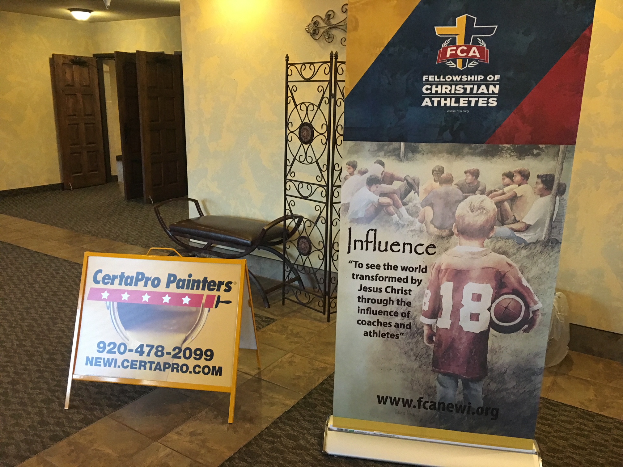 Fellowship of Christian athletes (FCA) Fundraising event