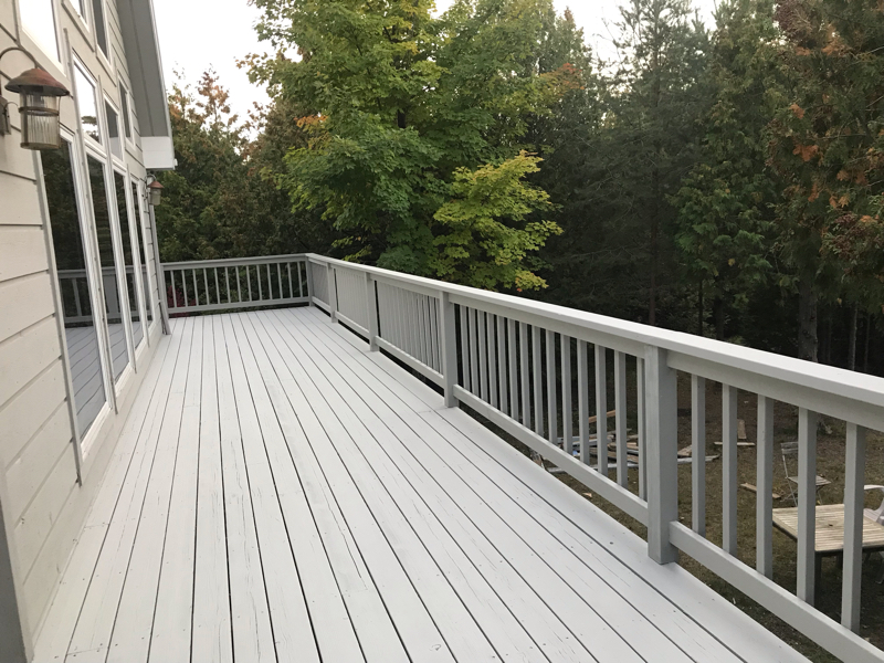 after deck repair in green bay