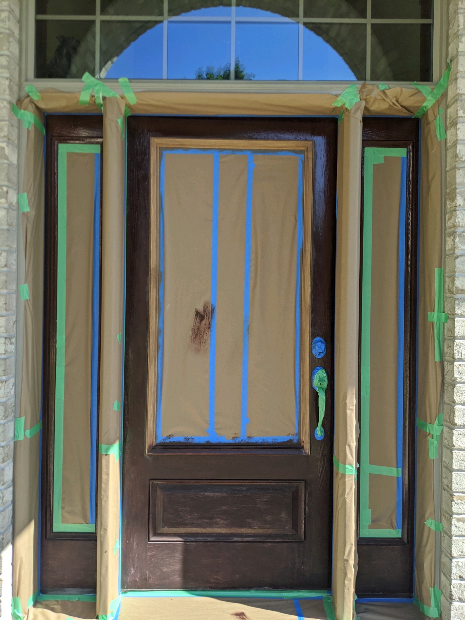 door before finishing