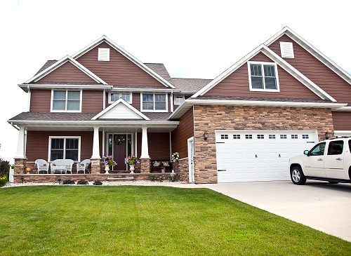 home painted in hobart wi