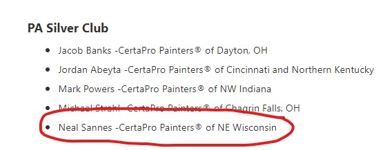 silver club award winner