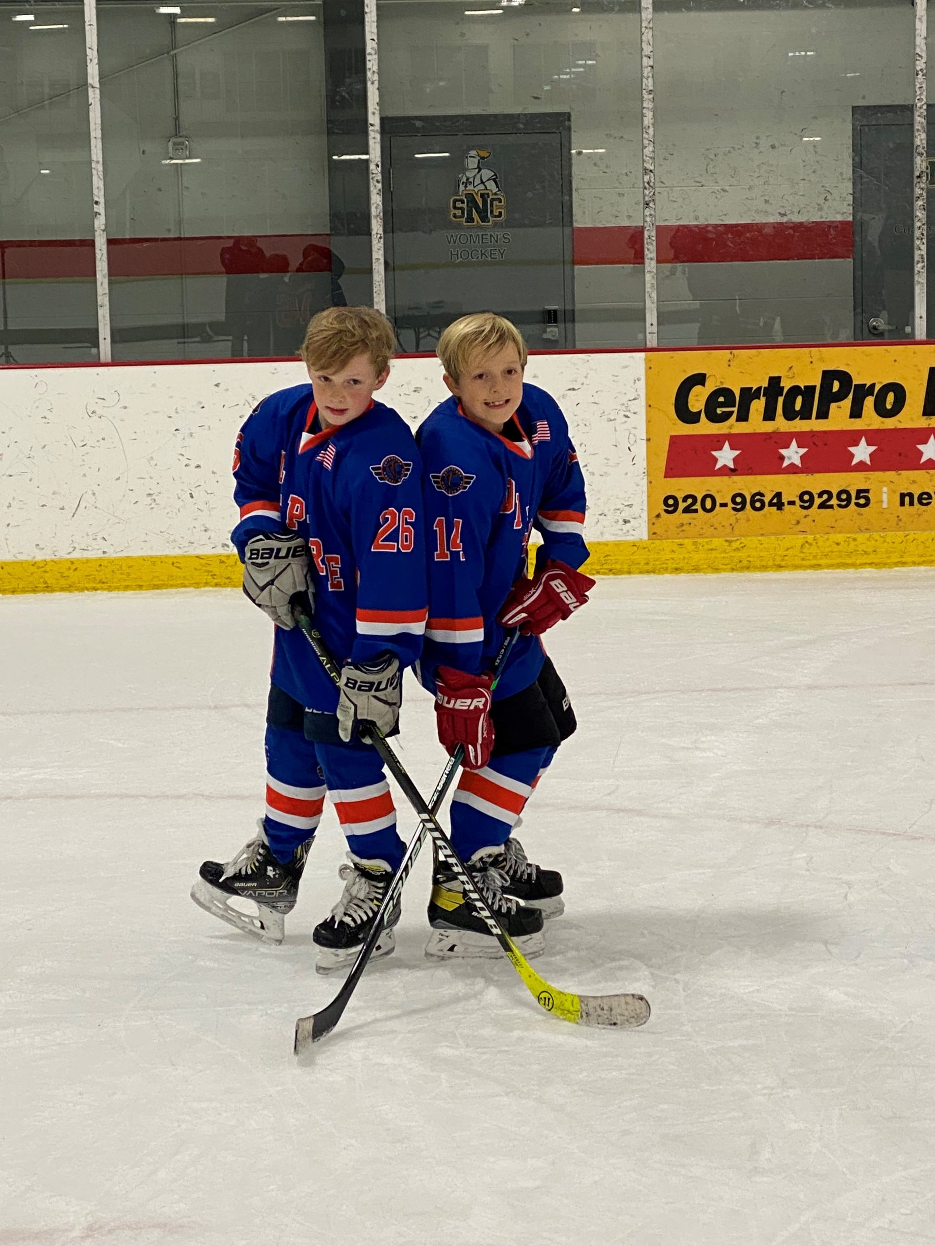 Hockey Team Sponsored by CertaPro