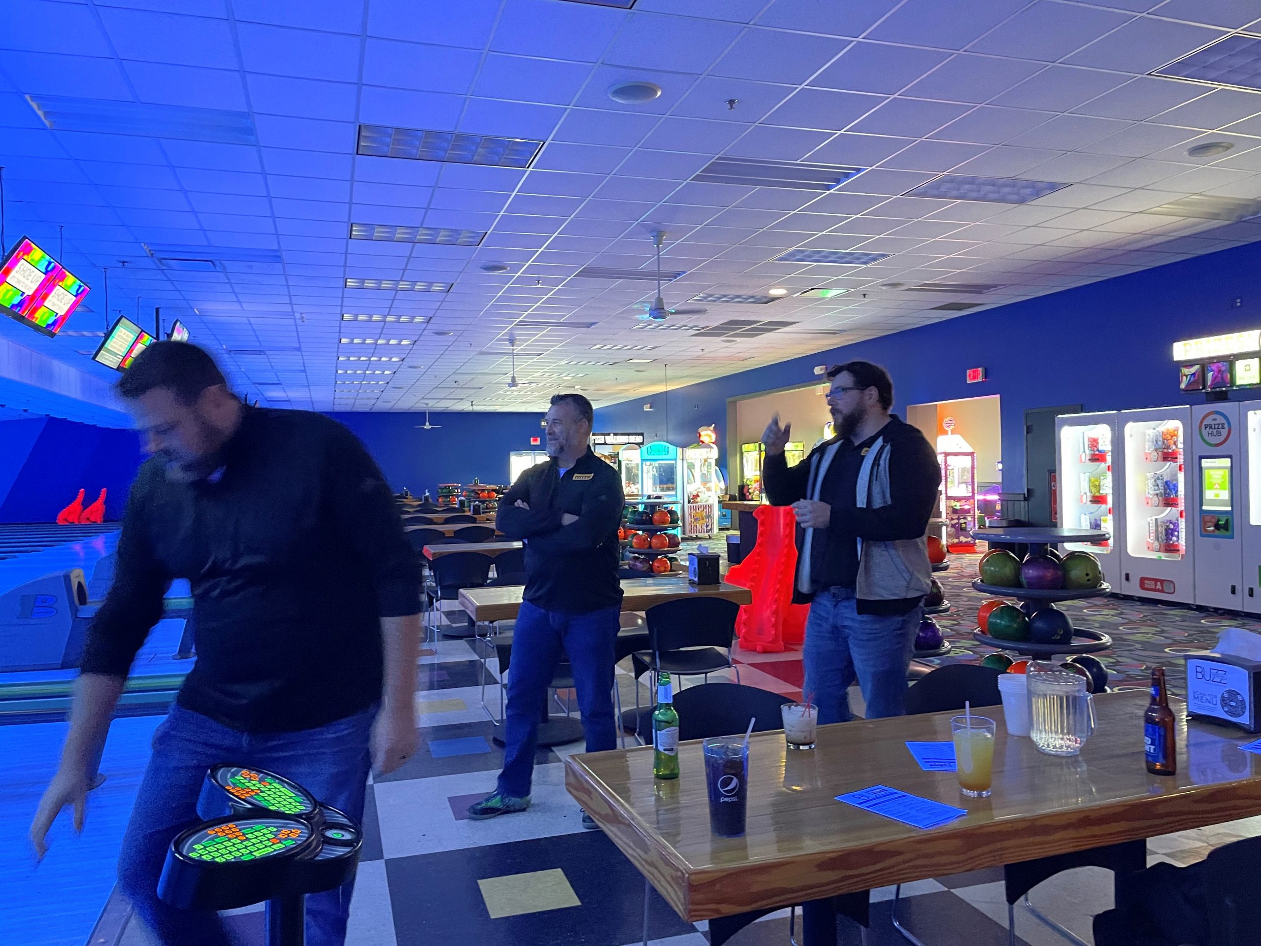 NEWI Certapro team bowling event