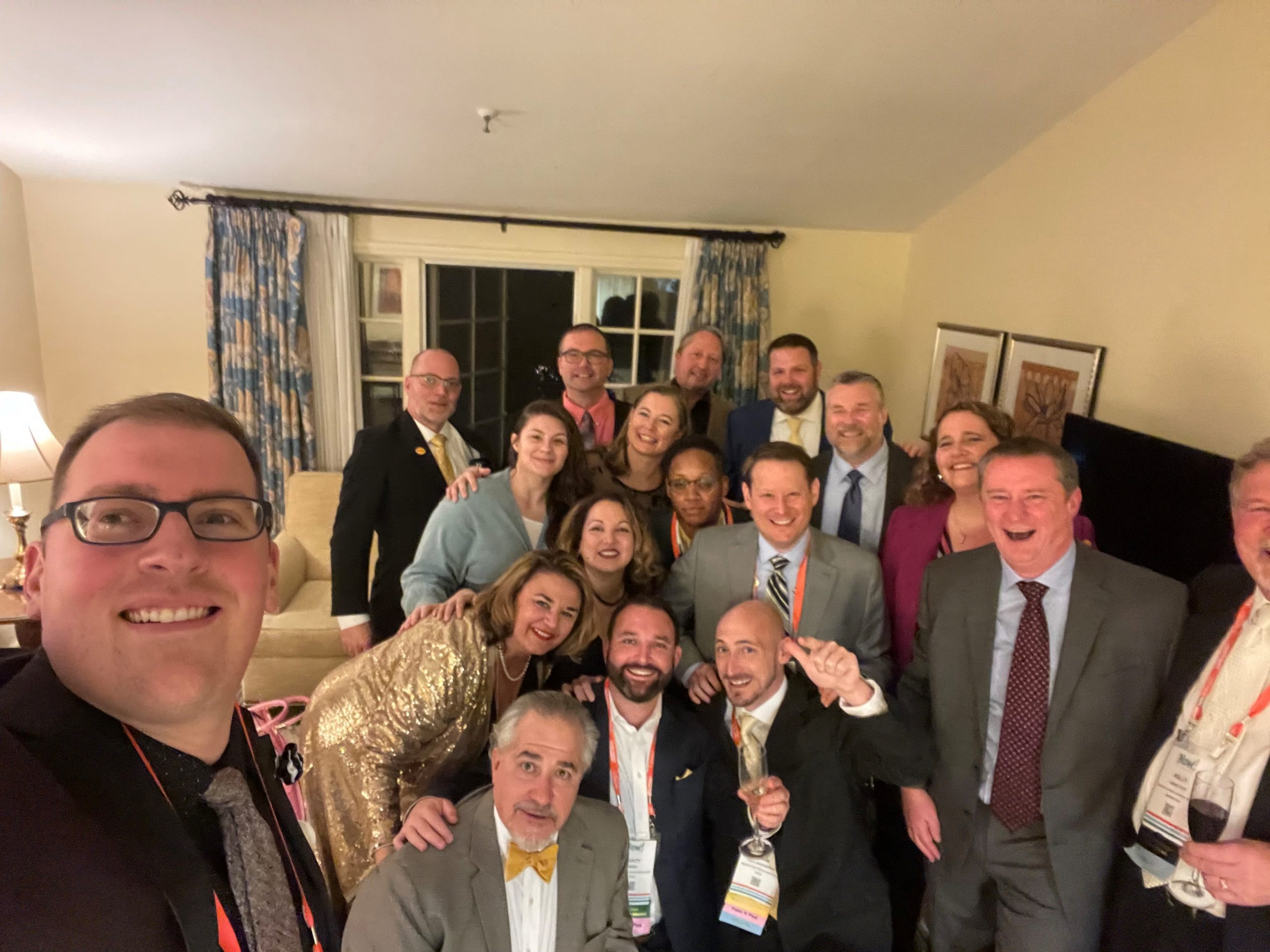 ne wisconsin certapro staff dressed for awards gala