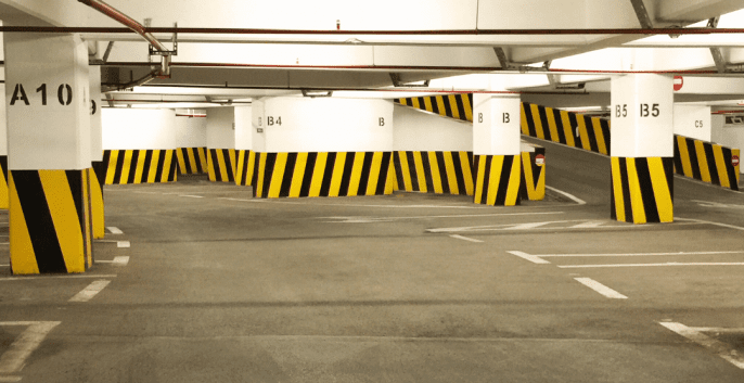 Check out our Parking Garage Painting