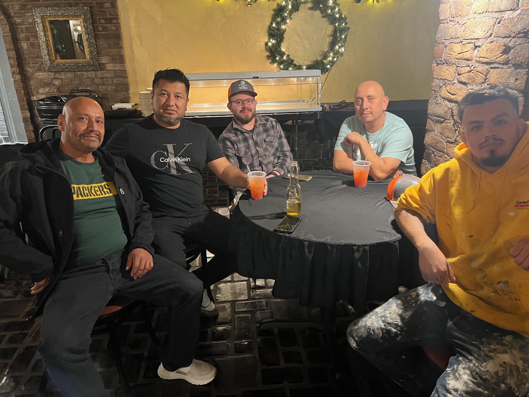 group of people at table