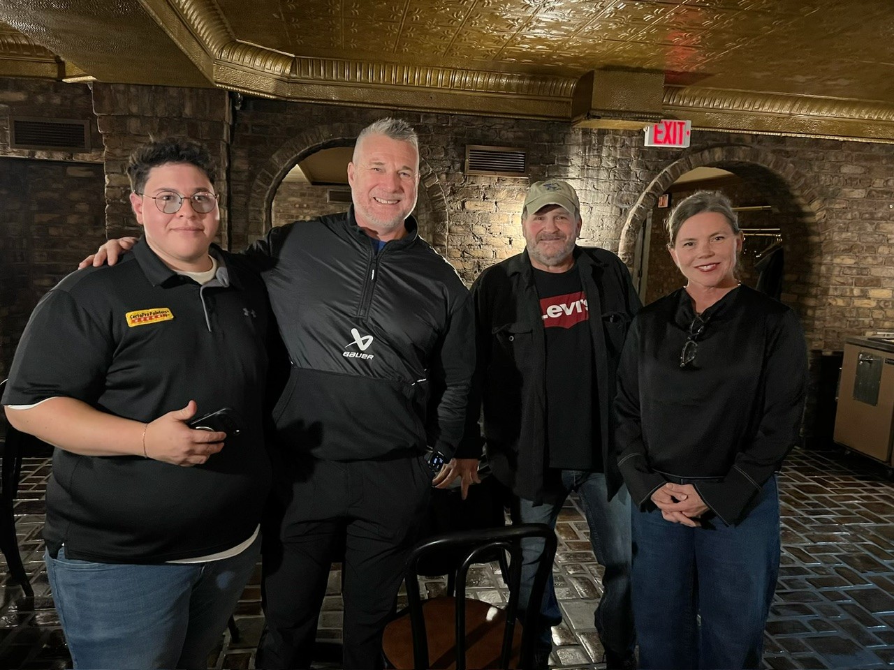 staff holiday dinner