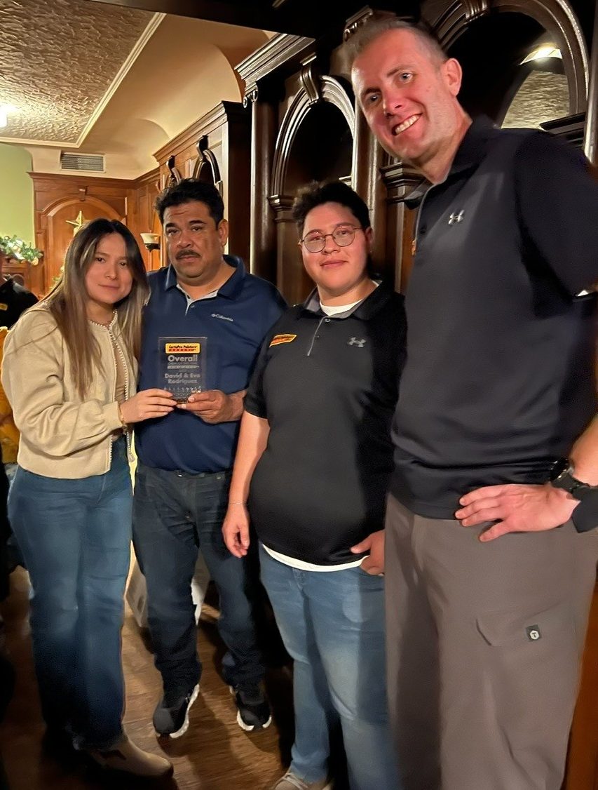 group of people at employee event