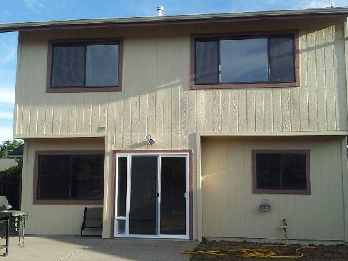 painting wood siding