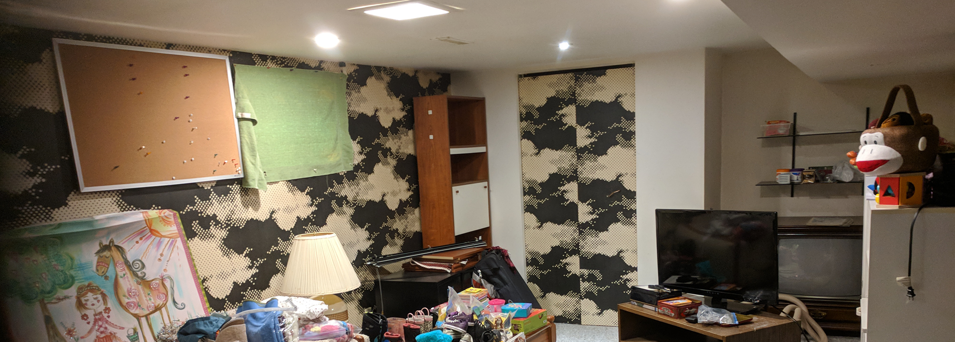 Basement Bedroom Before