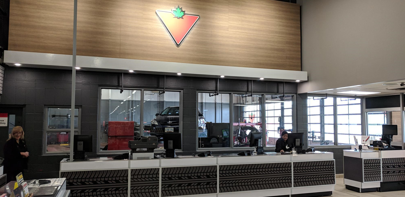 Canadian Tire Painting Project - After