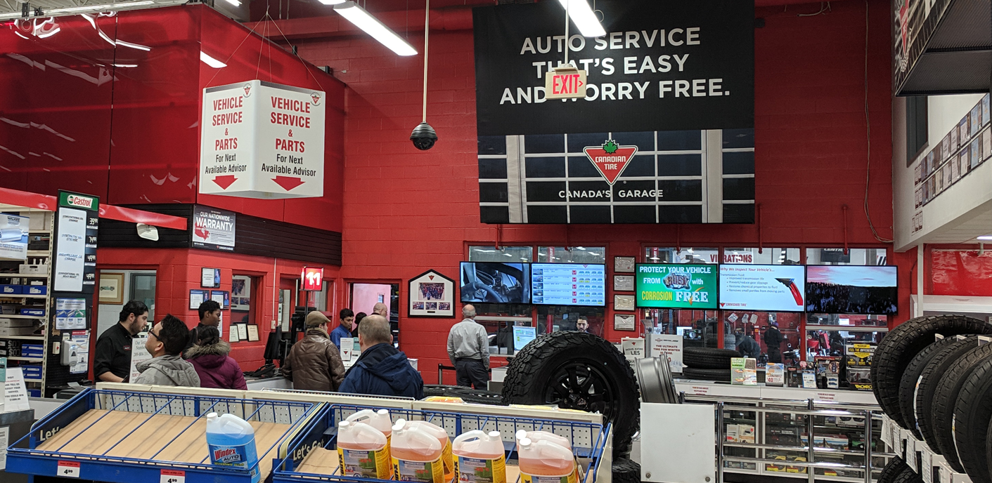 Canadian Tire Painting Project - Before