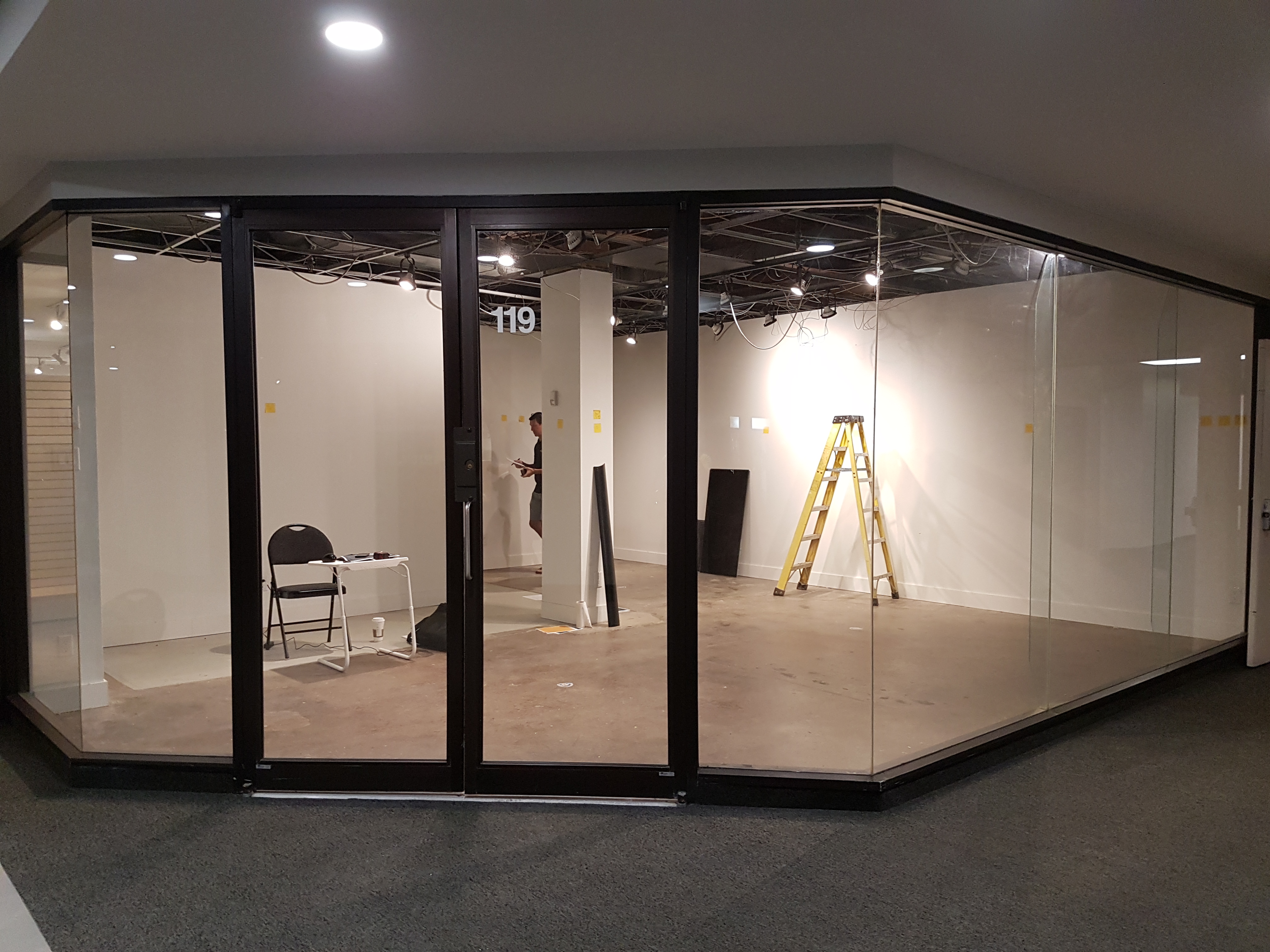 Big Ass Fans at International Centre Showroom Before