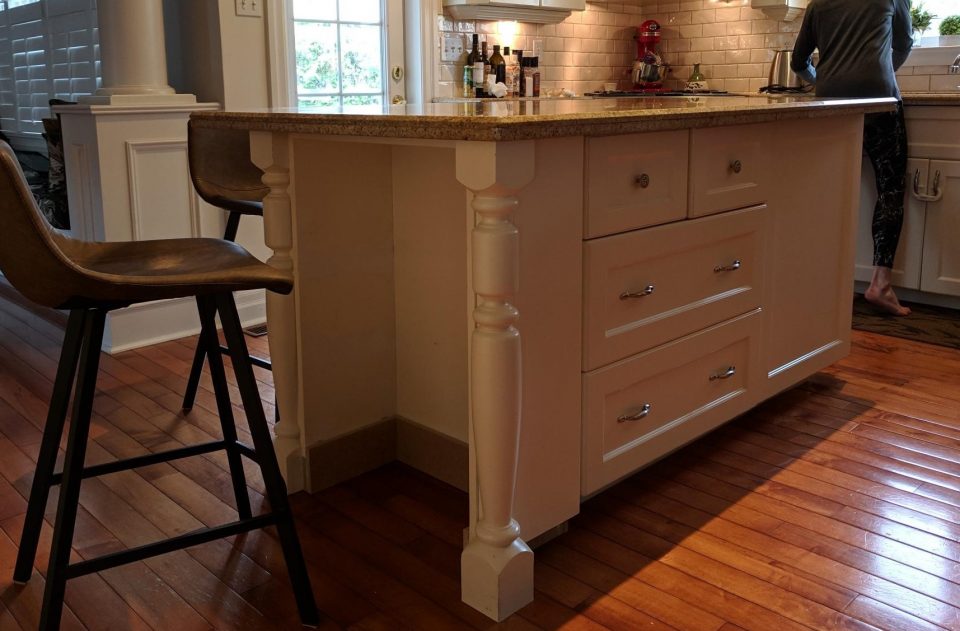 kitchen cabinet painting project