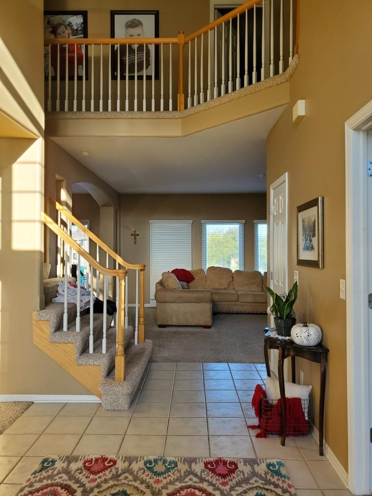 Interior Foyer Before