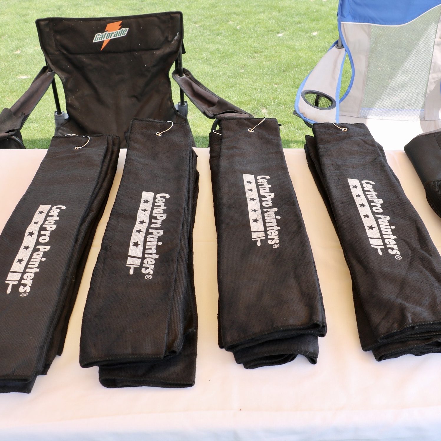 CertaPro merchandise at Community Golf Tournament