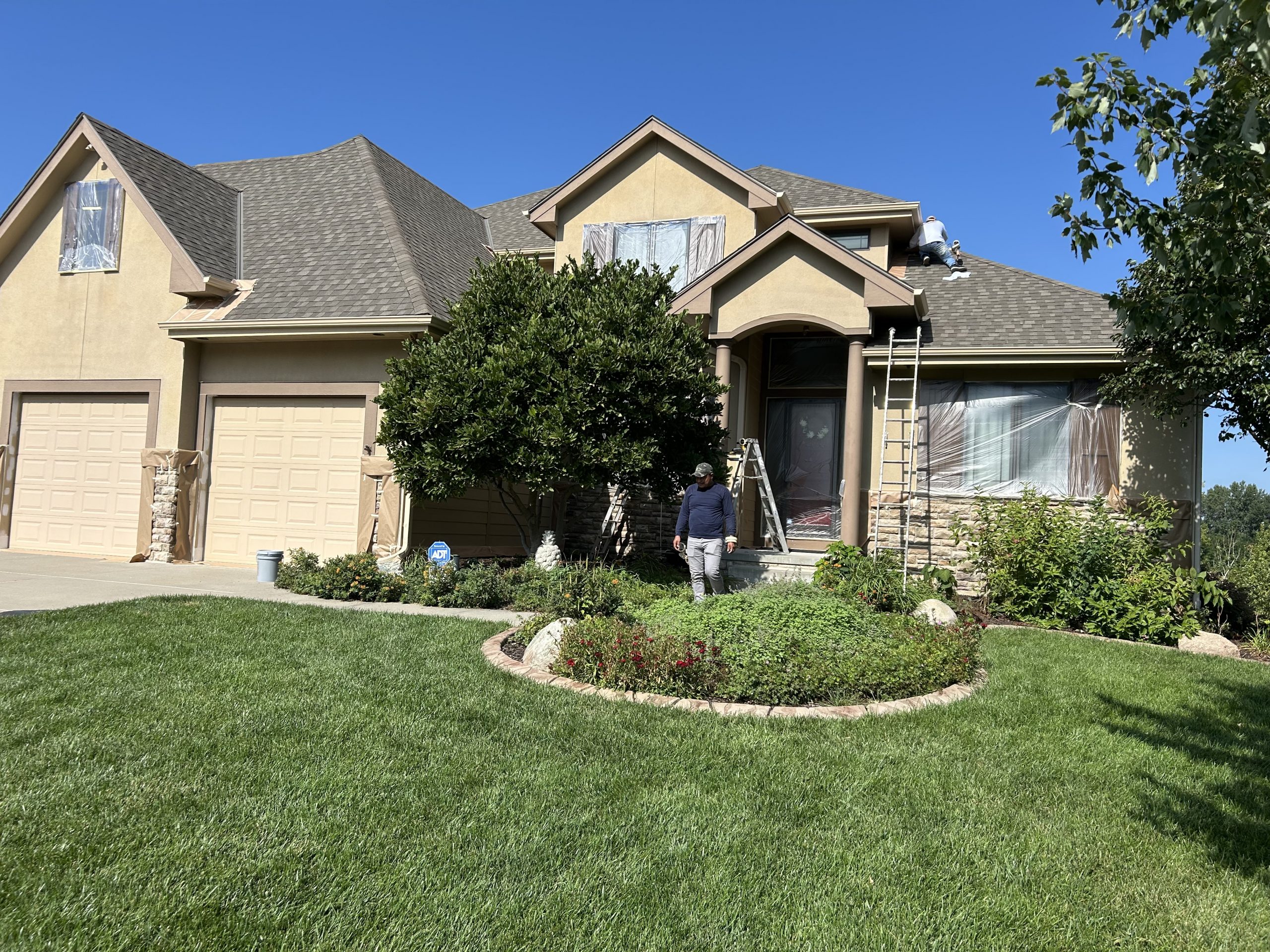 Residential Exterior Painting Before