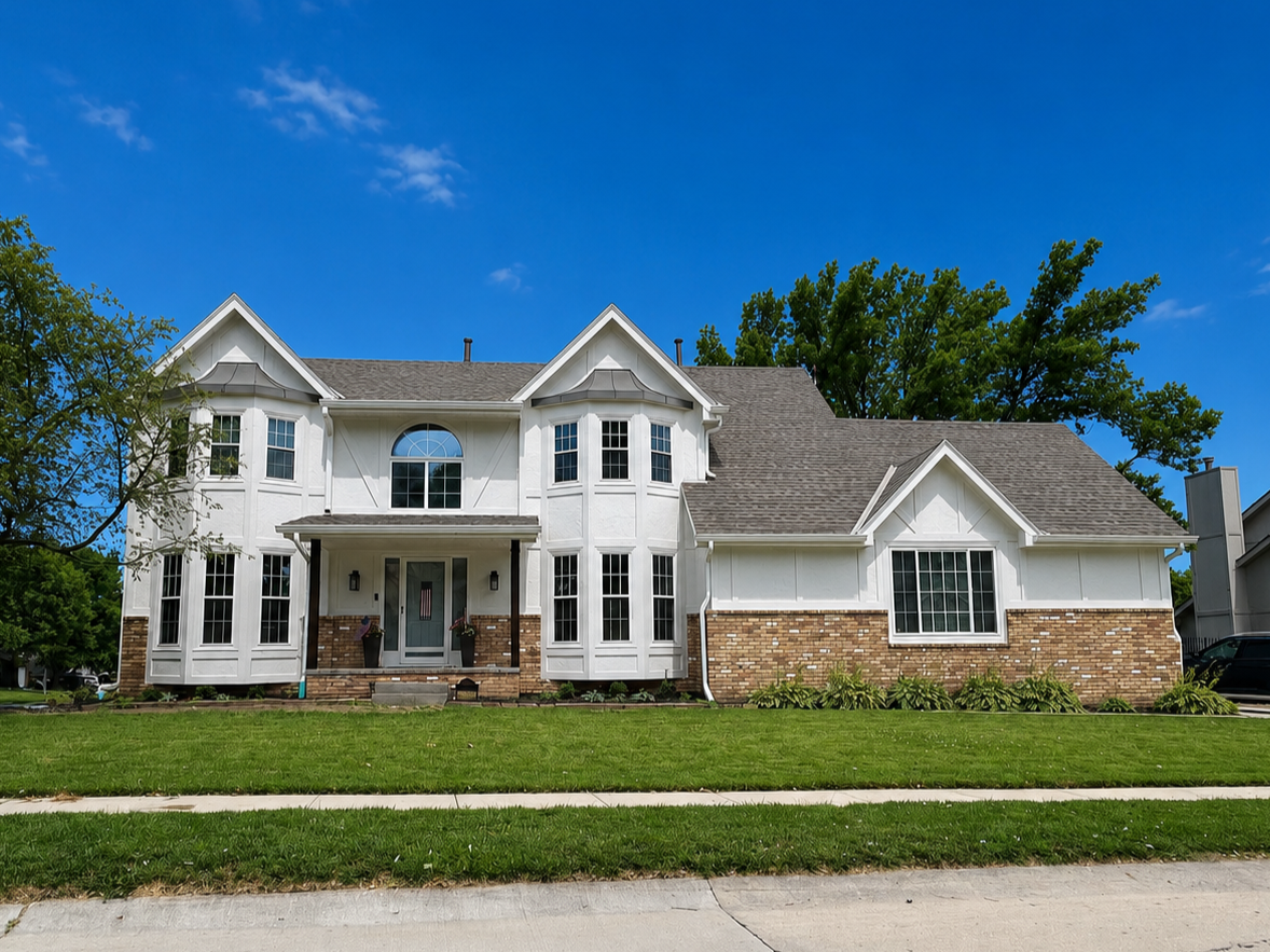 Exterior House Recolor After